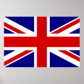 The Union Jack Flag Poster (Voorkant)
