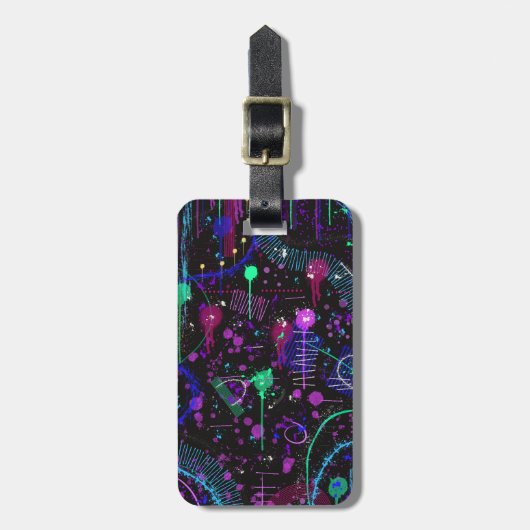 The Universe is Wide Bagagelabel (Voorkant verticaal)