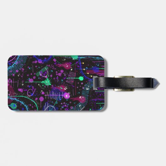 The Universe is Wide Bagagelabel (Achterkant horizontaal)