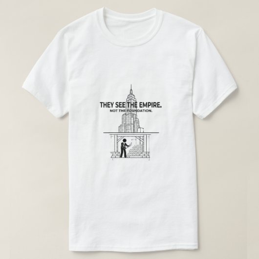 The Unseen Empire Ondernemer T-Shirt – Zakelijk  (Design voorkant)