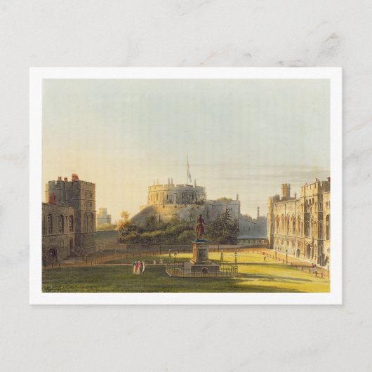 The Upper Ward, Windsor Castle, uit Royal Reside Briefkaart (Voorkant)