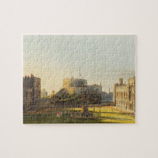 The Upper Ward, Windsor Castle, uit 'Royal Reside' Legpuzzel (Horizontaal)