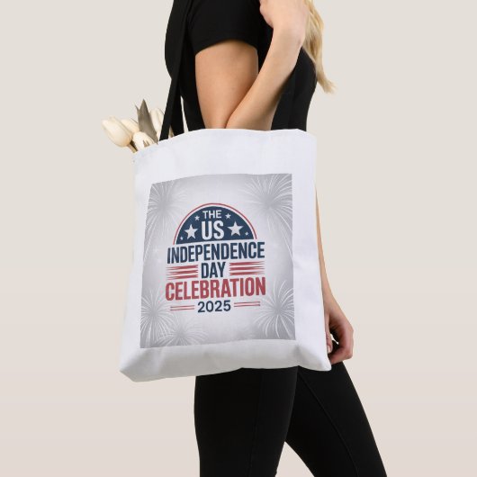 The US independence day tole bag 2025 Tote Bag (Dichtbij)