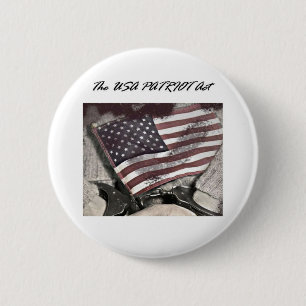 The USA Patriot Act Ronde Button 5,7 Cm