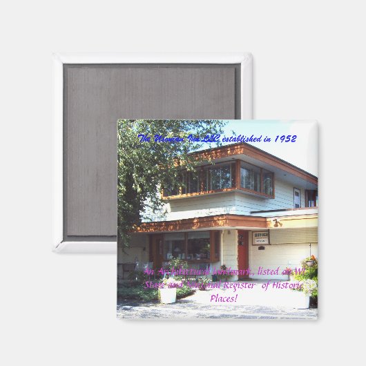 The Usonian Inn LLC Magneet (Voorkant / Achterkant)