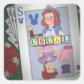 The Usual Bet Cover Sticker 2019-2020 (Voorkant)
