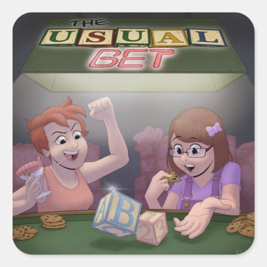 The Usual Bet Cover Sticker 2021-2022 (Voorkant)