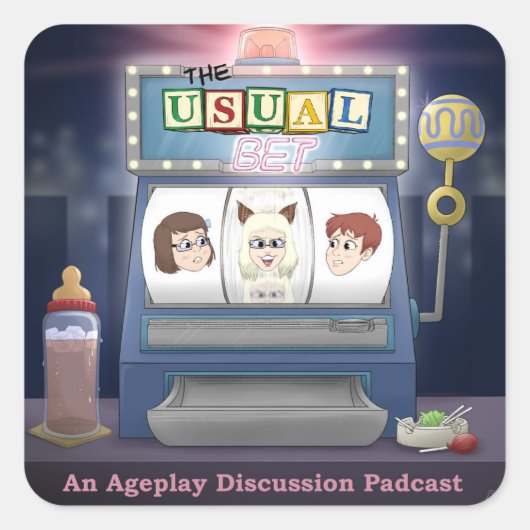 The Usual Bet Cover Sticker 2023-2024 (Voorkant)