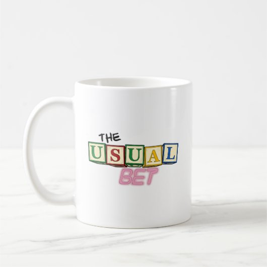 The Usual Bet Logo Mok (Links)