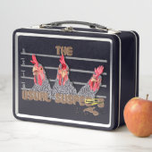 The usual CHICKEN suspects—Barred Rock Hens (In situ)