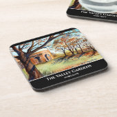 The Valley Gardens Harrogate van Farida Greenfield Bier Onderzetter (Linkerzijde)