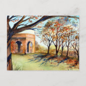 The Valley Gardens Harrogate van Farida Greenfield Feestdagenkaart (Voorkant)