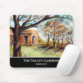 The Valley Gardens Harrogate van Farida Greenfield Muismat (Met muis)