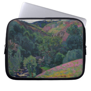 The Valley of the Sedelle, 1897 (olie op doek) Laptop Sleeve