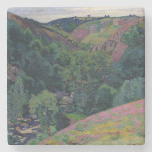 The Valley of the Sedelle, 1897 (olie op doek) Stenen Onderzetter