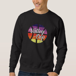 The Valley Oop Phoenix Basketball Retro Sunset Bas Trui