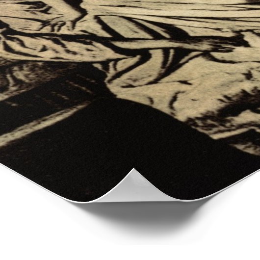 The Vampire (1897) - Philip Burne-Jones Poster (Hoek)