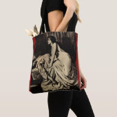 The Vampire (1897) - Philip Burne-Jones Tote Bag (Dichtbij)