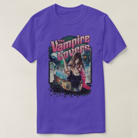 The Vampire Lovers 1970 T-shirt (Design voorkant)