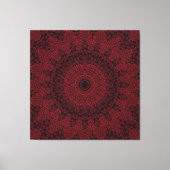 The Vampire Mandala Canvas Afdruk (Voorkant)