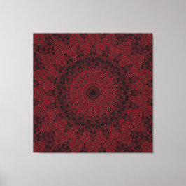 The Vampire Mandala Canvas Afdruk