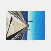 The Vanishing Point Fleece Deken (Voorkant (Horizontaal))