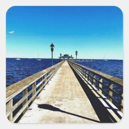 The Vanishing Point Vierkante Sticker