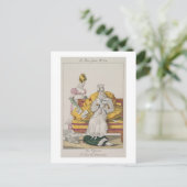 The Vapors or The Accounts Day, bord 62 from 'Le Briefkaart (Staand voorkant)