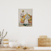 The Vapors or The Accounts Day, bord 62 from 'Le Poster (Keuken)