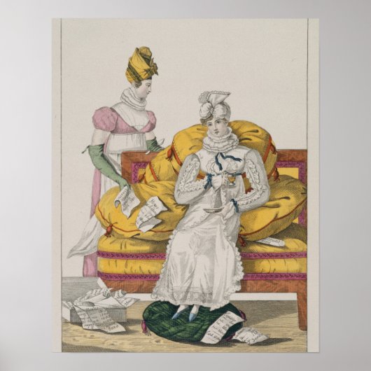 The Vapors or The Accounts Day, bord 62 from 'Le Poster (Voorkant)