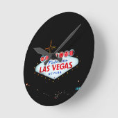 The Vegas Sign - Welcome To Fabulous Ronde Klok (Hoek)