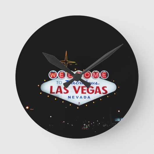 The Vegas Sign - Welcome To Fabulous Ronde Klok (Voorkant)