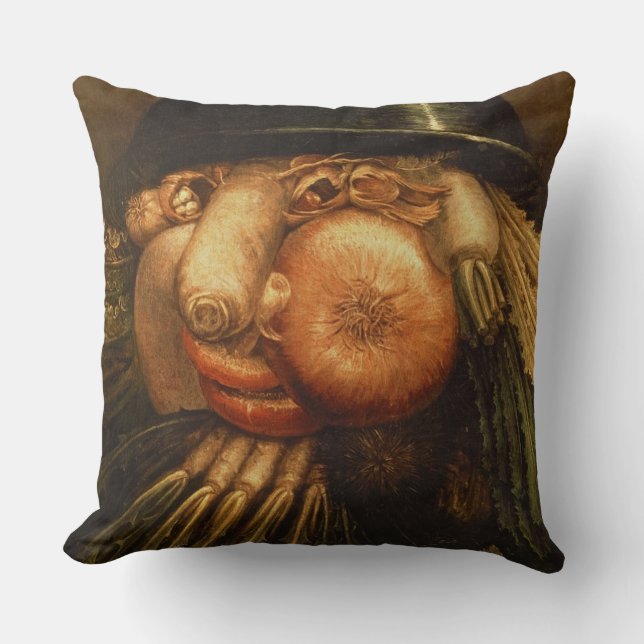 The Vegetable Gardener, c.1590 (olie op het paneel Kussen (Voorkant)