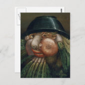 The Vegetable Gardener - Giuseppe Arcimboldo Briefkaart (Voorkant / Achterkant)