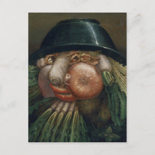 The Vegetable Gardener - Giuseppe Arcimboldo Briefkaart