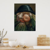 The Vegetable Gardener - Giuseppe Arcimboldo Poster (Keuken)