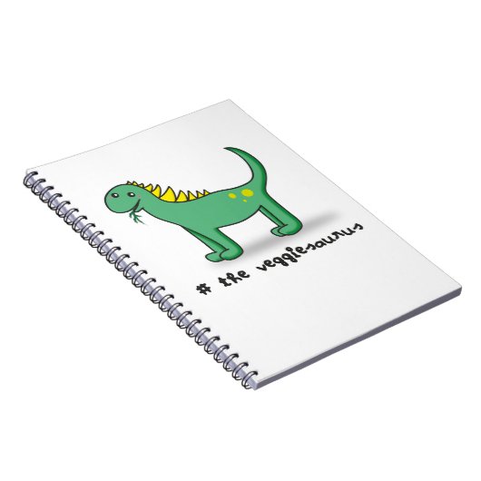 the veggiesaurus notitieboek (Rechterzijde)