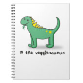 the veggiesaurus notitieboek (Voorkant)