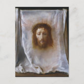 The Veil of Veronica by Domenico Fetti Briefkaart (Voorkant)