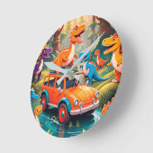 The Velociraptors Family Vacation  Ronde Klok (Hoek)