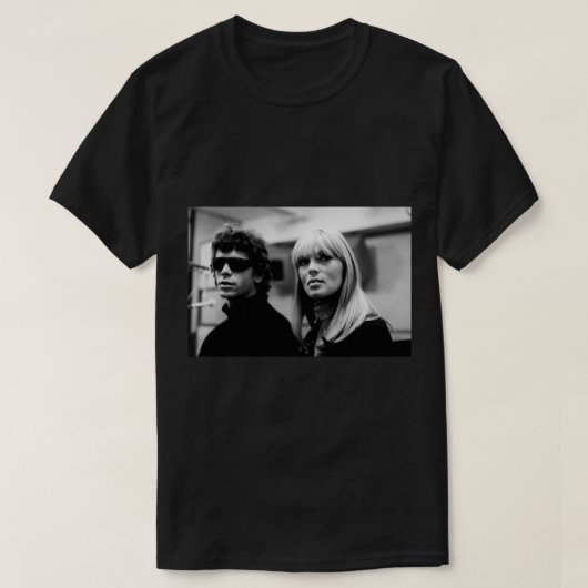 The Velvet Underground - Nico and Lou Reed Classic T-shirt (Design voorkant)