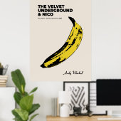 The Velvet Underground & Nico Poster (Thuiskantoor)