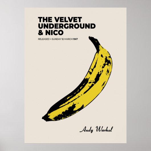 The Velvet Underground & Nico Poster (Voorkant)