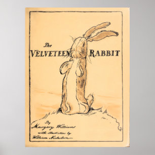 The Velveteen Rabbit - Boek Hoesje Poster