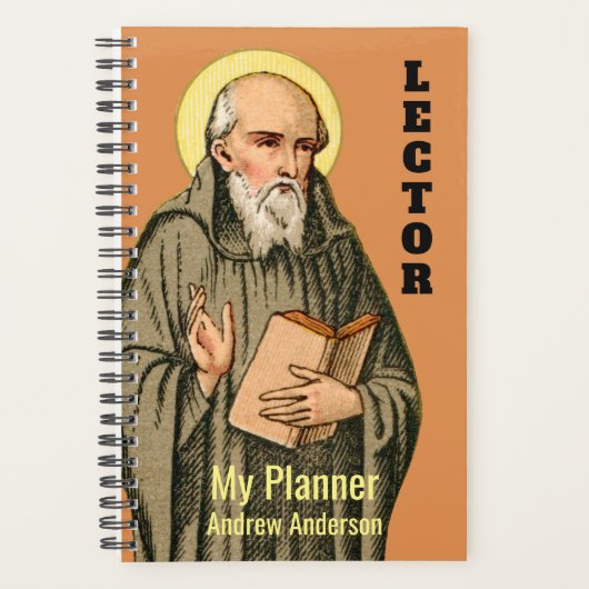 The Venerable Bede Preaching (P.008; gebed) Planner (Voorkant)
