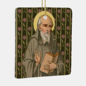 The Venerable Bede Preaching (P 008; Quote) Keramisch Ornament (Rechts)