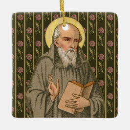 The Venerable Bede Preaching (P 008; Quote) Keramisch Ornament
