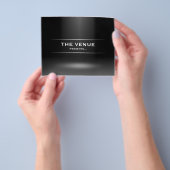 The Venue Presenteert - Blauw Flyer (Hand)