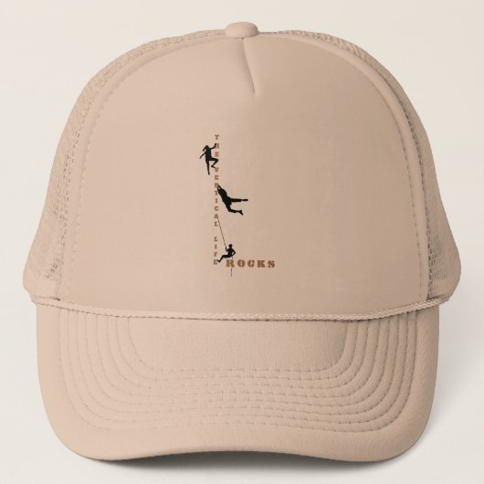 The Vertical Life - Rock Climate Design Trucker H Pet (Voorkant)