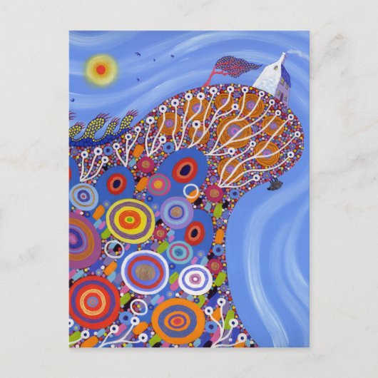 The Very Precarious Sheep 2014 Briefkaart (Voorkant)